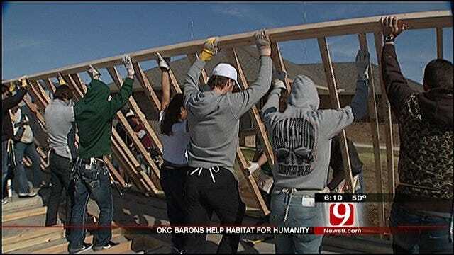 Barons Team Up With Habitat For Humanity