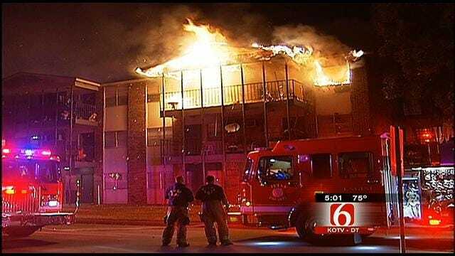 Police: Man Starts Tulsa Apartment Fire Over Stolen Drugs