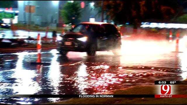 Severe Storms Cause More Flooding, Road Closures In Norman