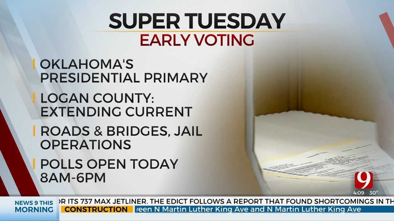 Early Voting For Oklahoma Super Tuesday Begins Thursday