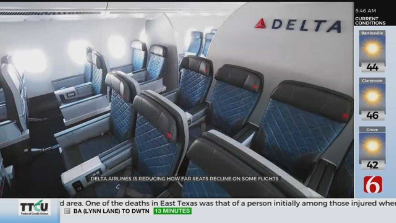 Reduced Recline on Airline Seats