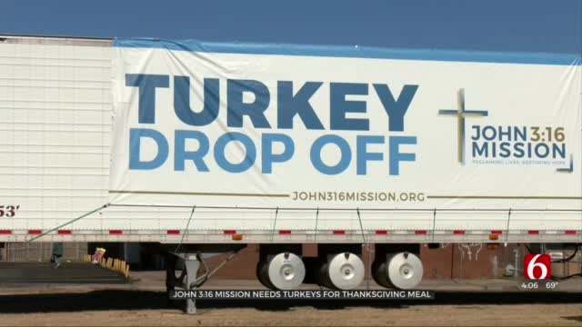 Tulsa John 3:16 Mission Needs Help Providing Turkey's To Family's In Need