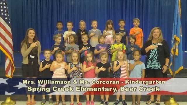 Mrs. Williamson and Ms. Corcoran's Kindergarten Class At Spring Creek Elementary