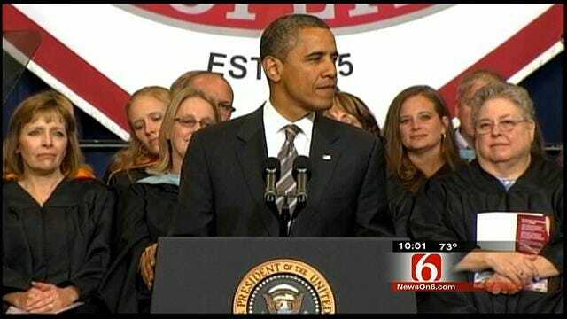 Obama: Joplin Graduates Are Source Of Inspiration