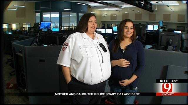 Mother, Daughter Recall Crash At NW OKC Convenience Store