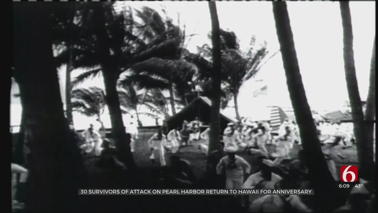 30 Survivors Of Attack On Pearl Harbor Return To Hawaii For Remembrance