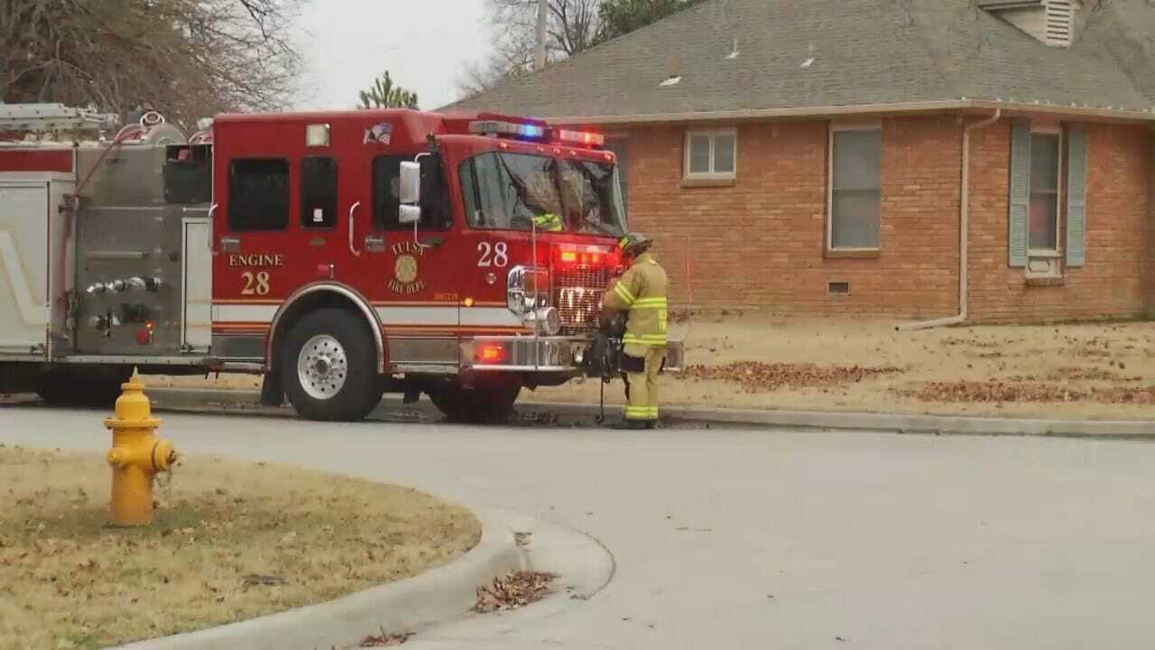 Video From Scene Of Tulsa House Fire