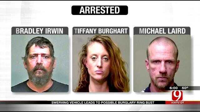 OK Deputy Busts Possible Burglary Ring During Traffic Stop