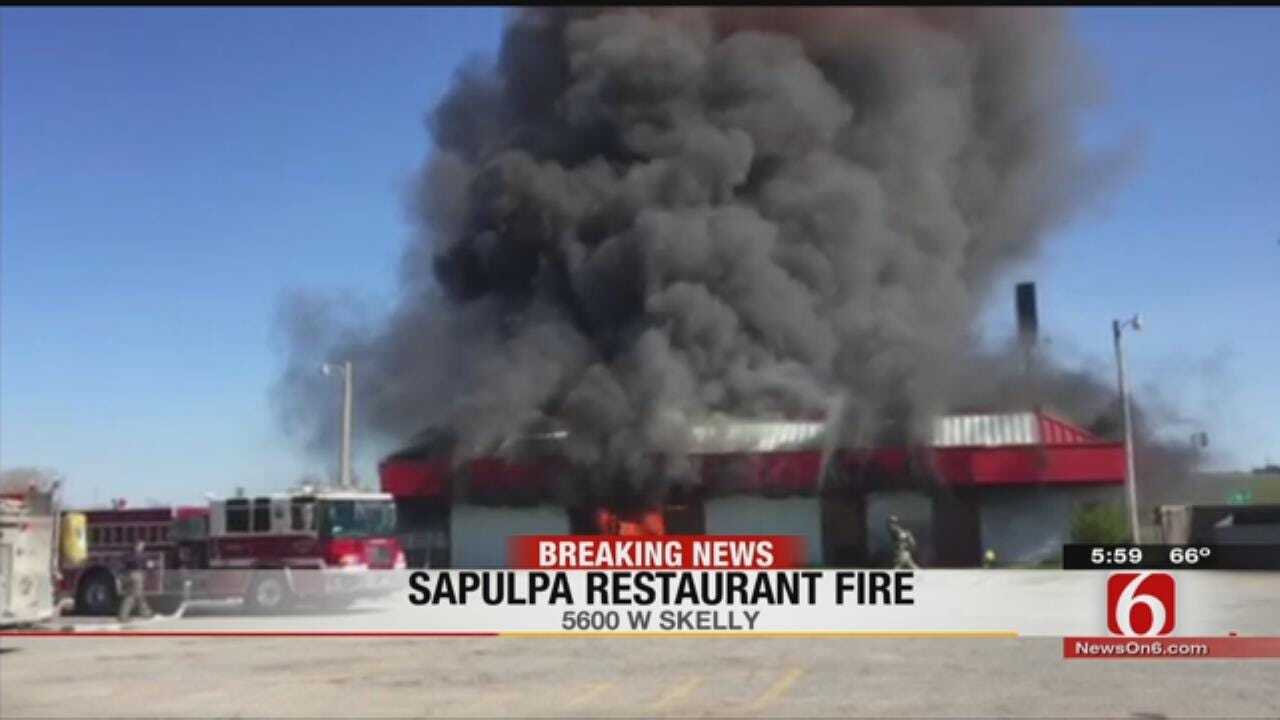 Fire Damages Restaurant In Town West Shopping Center