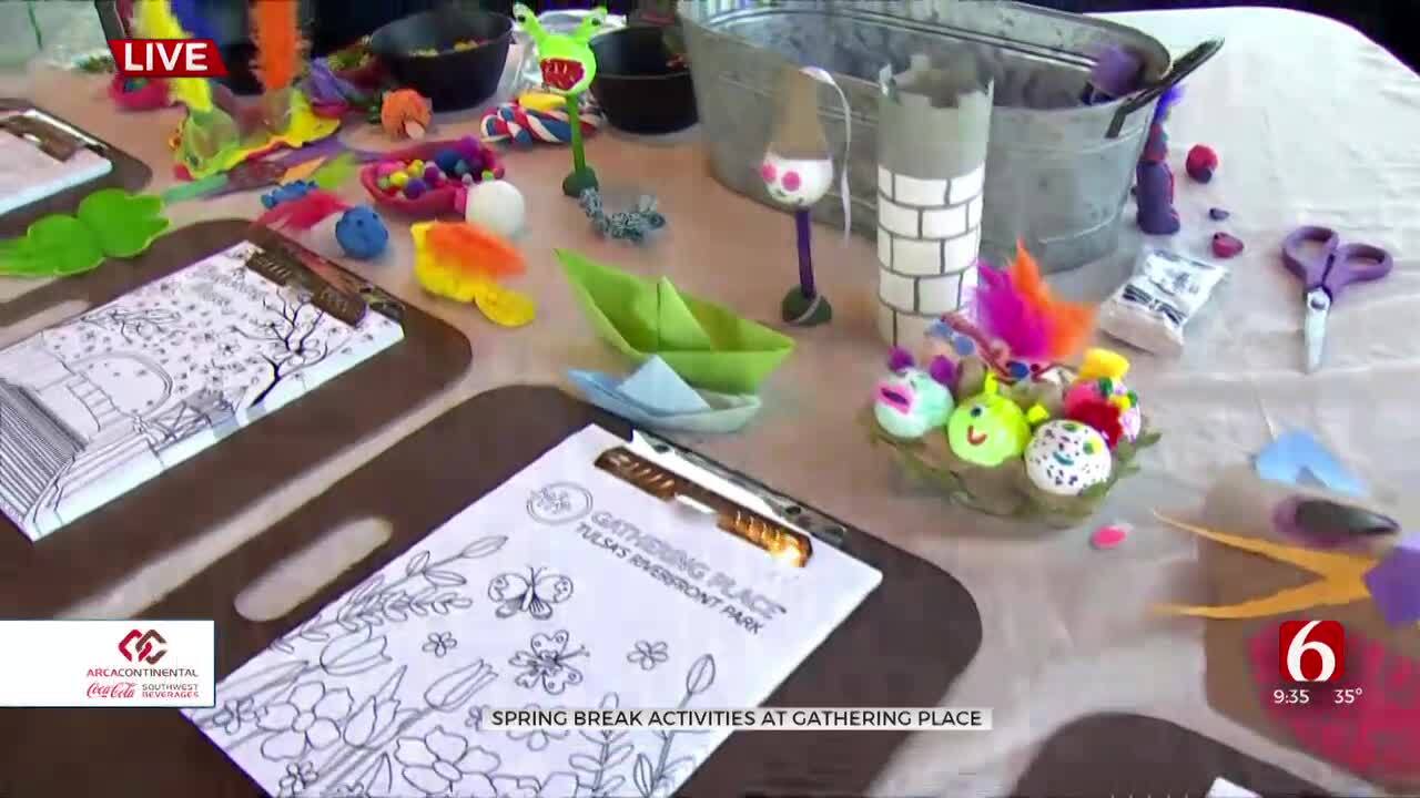 Tulsa's Gathering Place Keeps Kids Busy During Spring Break