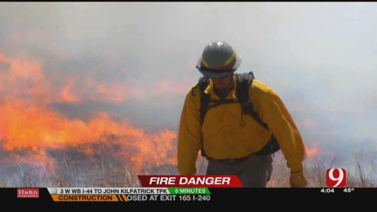 Firefighters Spend Last Week Battling NW OK Wildfires