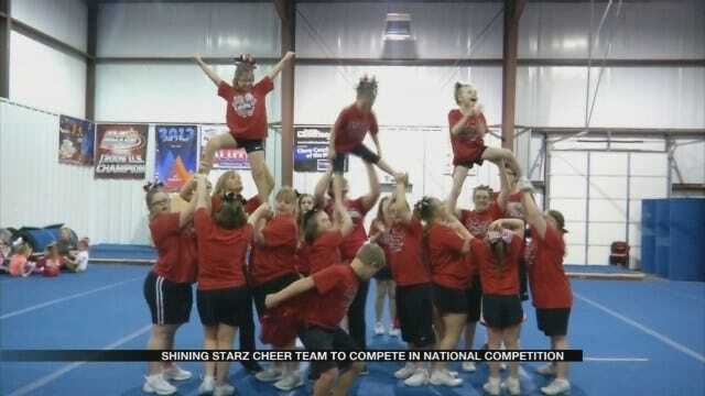Shining Starz Cheer Team To Compete In National Competition
