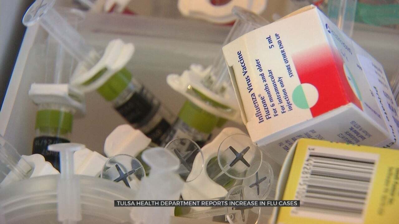 Tulsa Health Department Reports Increase In Flu Cases 