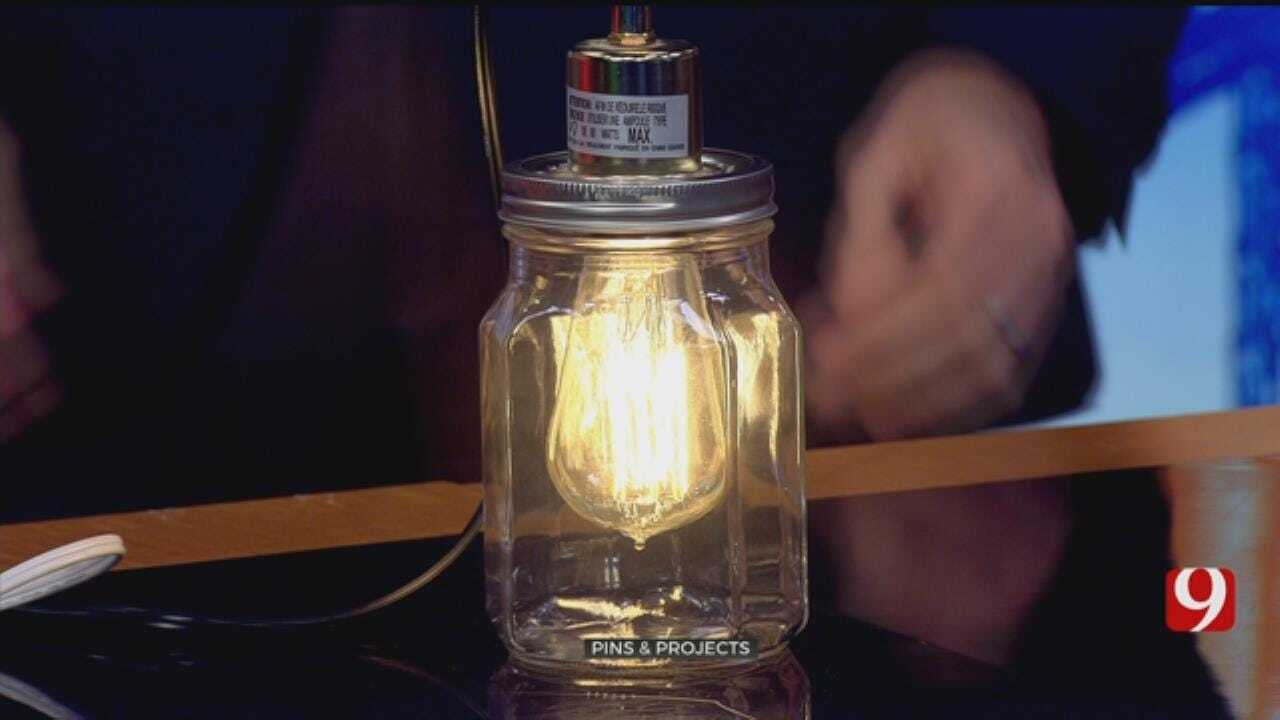 Pins & Projects: Mason Jar Pendant Lights