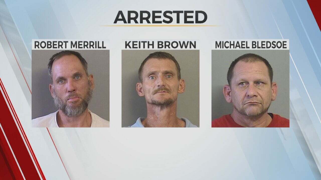Police: 3 Suspects Caught Red-Handed With Stolen Goods from Tulsa Dealership