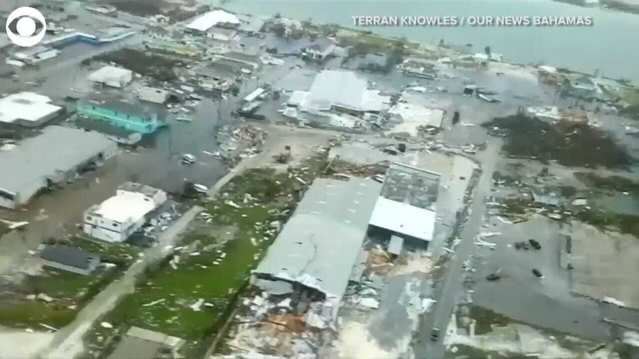 WATCH: Aerial Footage Of Hurricane Dorian Damage In The Bahamas