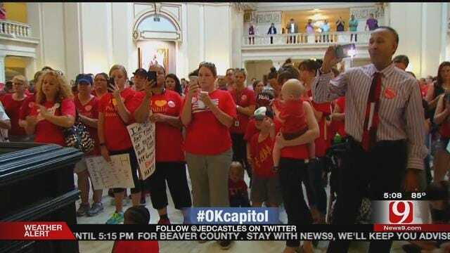 Capitol Protesters: Scrap Budget Deal, Fund Public Schools