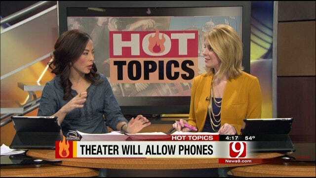 Hot Topics: Cell Phones In Theatres, Virgin Diaries, Osteen Reality Show