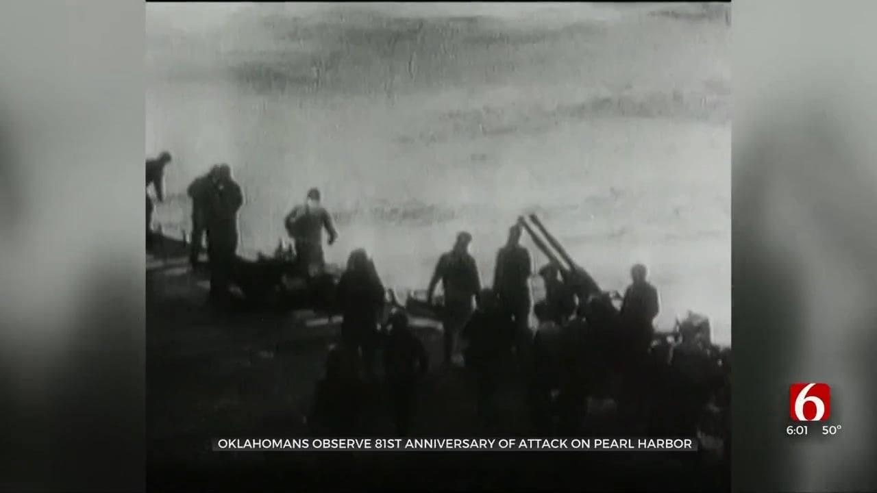 Oklahomans Observe 81st Anniversary Of Attack On Pearl Harbor