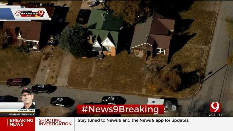 WATCH: Police Investigate Shooting In NE OKC
