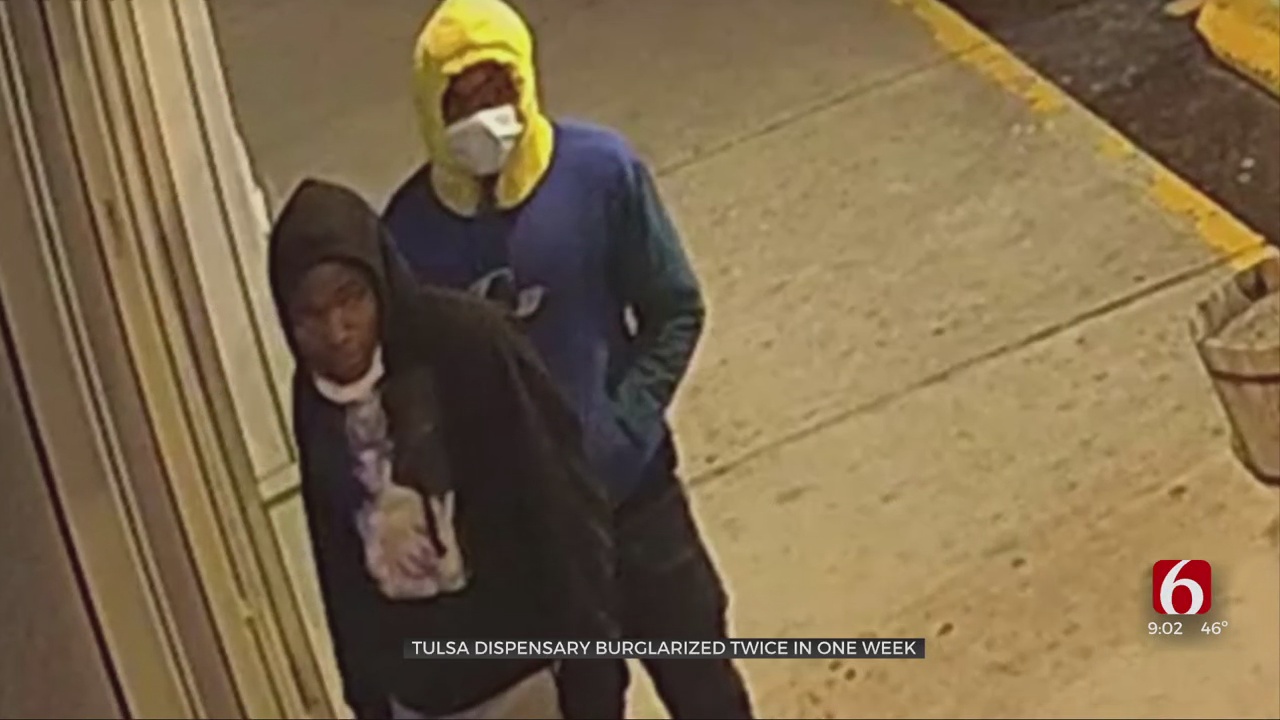 Tulsa Dispensary Burglarized Twice In One Week