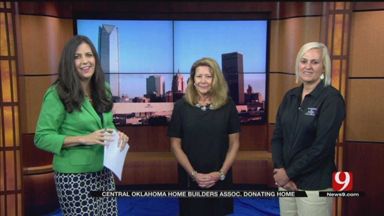 Central OK Home Builders Assoc. Donating Home