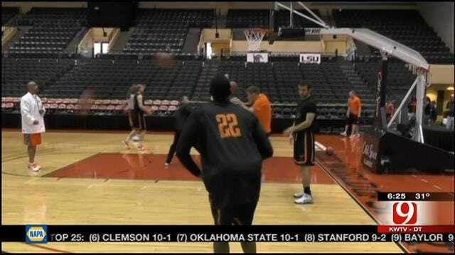 Oklahoma State Preps For Old Spice Classic