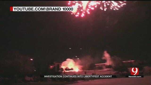 Investigators looking Into Edmond LibertyFest Fireworks Accident