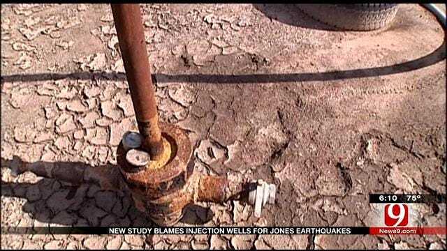 New Study Blames Injection Wells For Jones Earthquakes