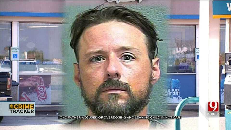 OKC Father Accused Of Child Neglect After Allegedly Overdosing In Gas Station Bathroom
