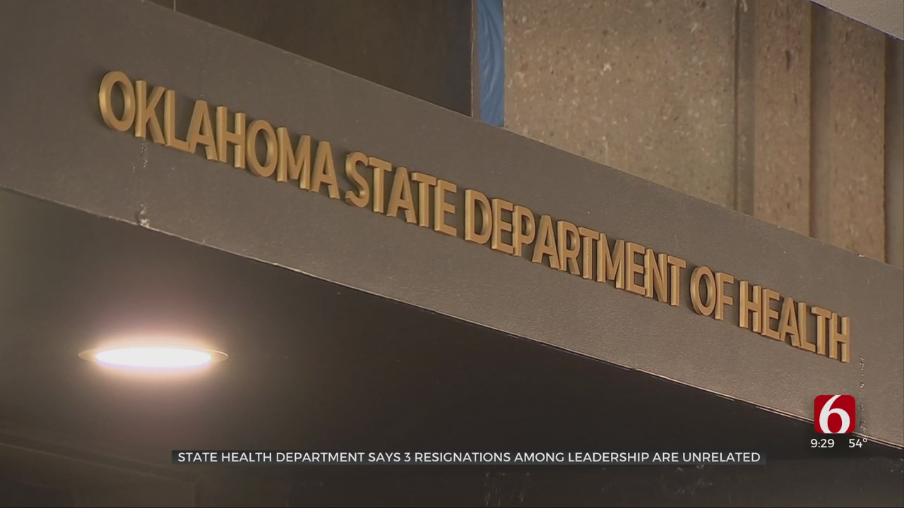 State Health Department Says 3 Resignations Among Leadership Are Unrelated