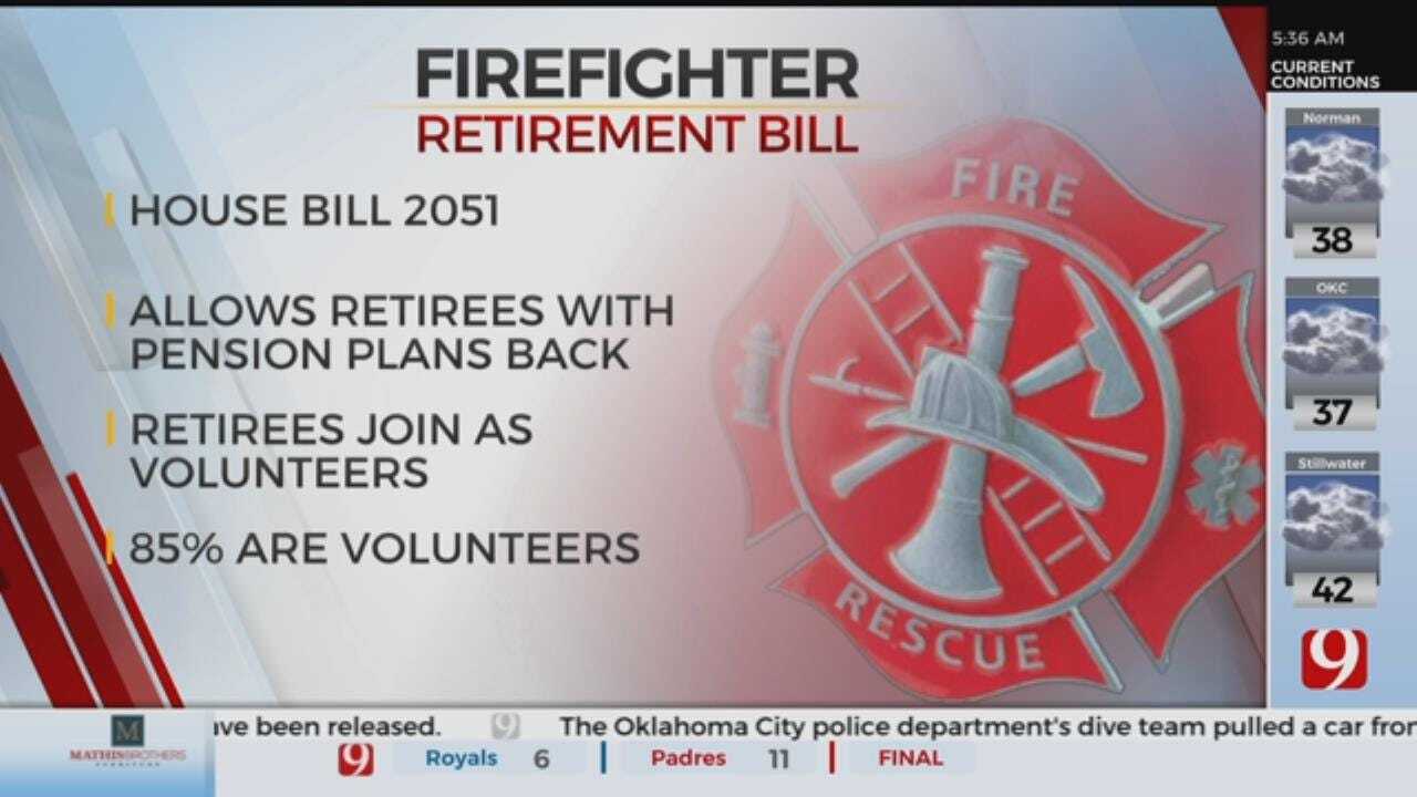 New Bill Would Allow Retired Firefighters To Return to The Field