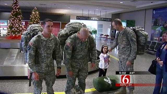Tulsa Police Officer Home From Iraq For Good