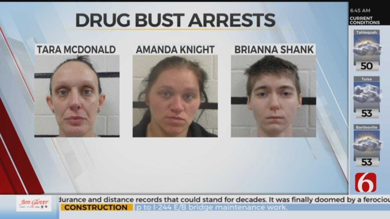 4 In Jail After Pittsburg County Drug Bust