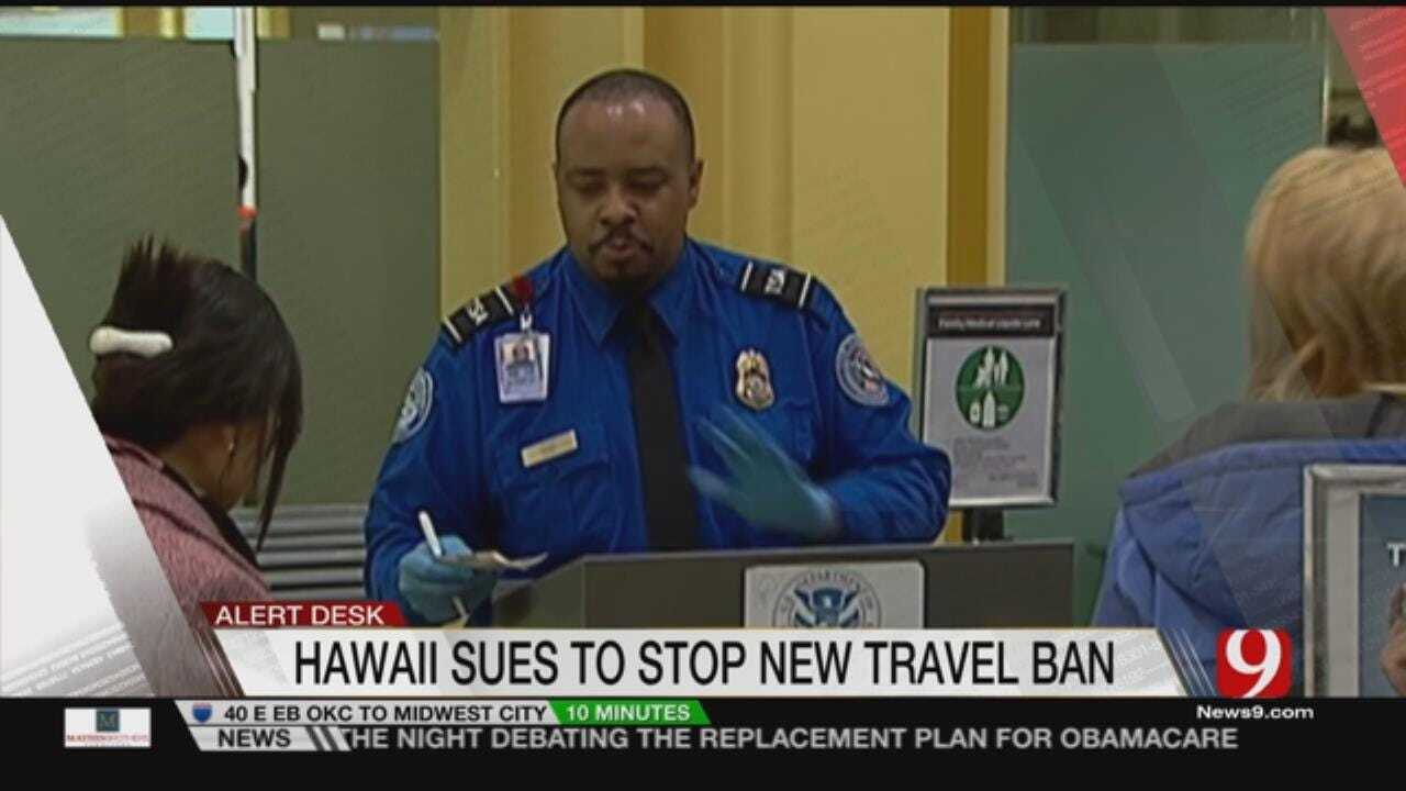 Hawaii Becomes 1st State To Sue Over Trump's New Travel Ban