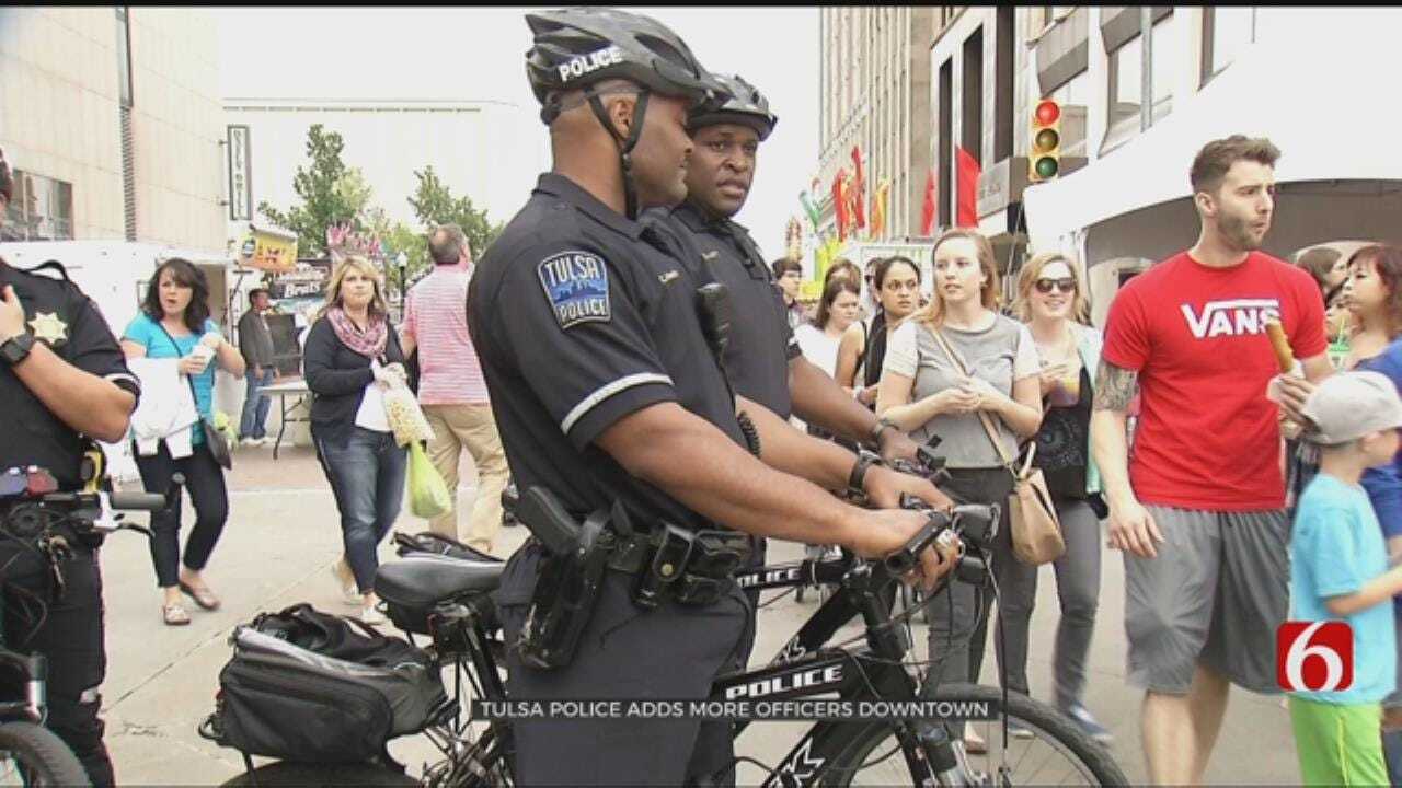 Growth Of Downtown Tulsa Prompts Increased Police Service