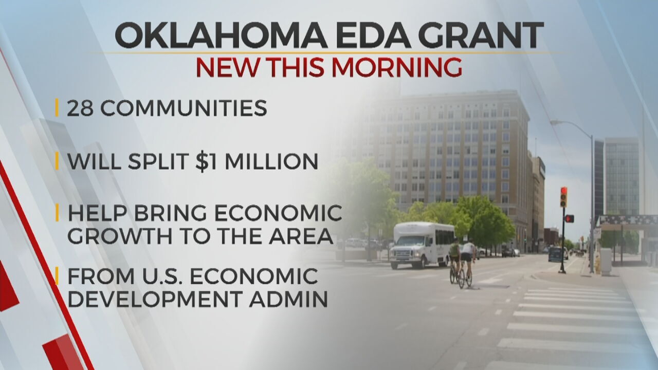 Oklahoma Communities To Receive Funding For New Economic Development 