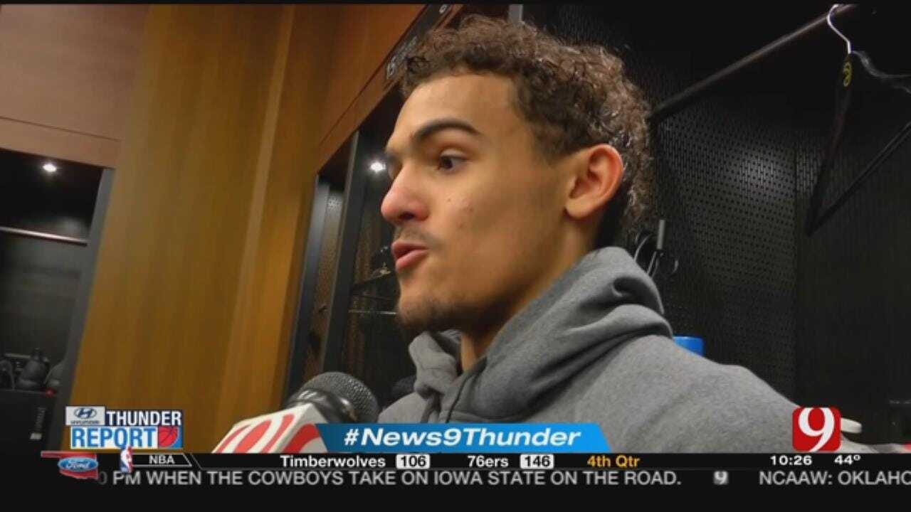 Trae Young Wins Point Guard Battle, Hawks Top Thunder 142-126