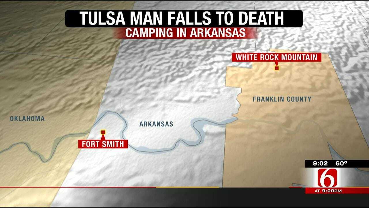 Tulsa Man Killed, Son Injured In Fall From Arkansas Bluff