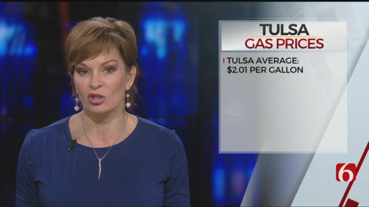 Tulsa Gas Prices On Slow Climb