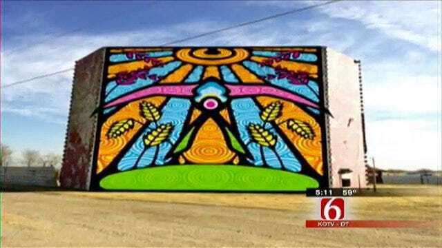 Artistic Effort Underway To Put Murals All Down Route 66 In Oklahoma