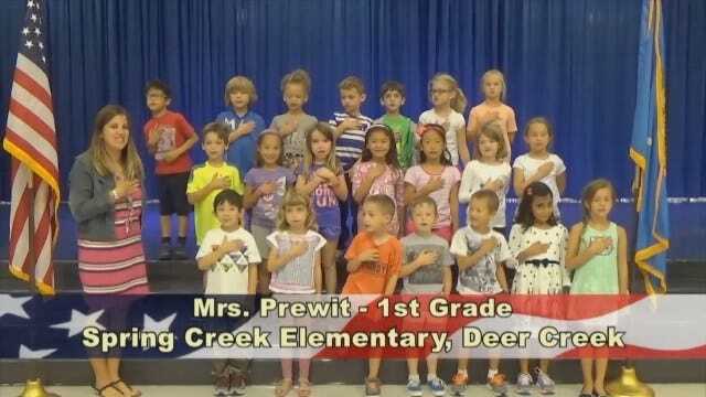 Mrs. Prewit's 1st Grade Class At Spring Creek Elementary