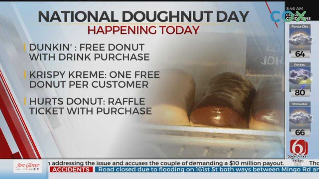 WATCH: How To Score Freebies For National Doughnut Day