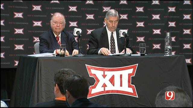 David Boren And Bob Bowlsby Hold Big 12 Expansion News Conference