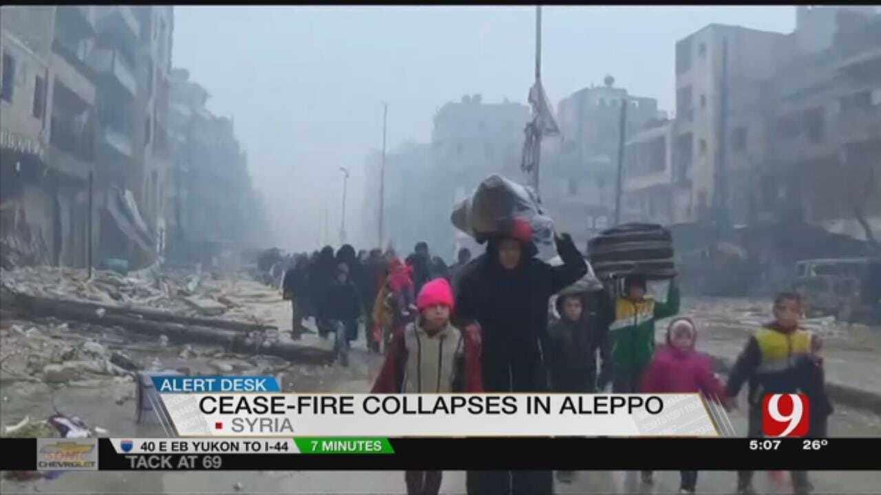 Ceasefire In Aleppo Collapses