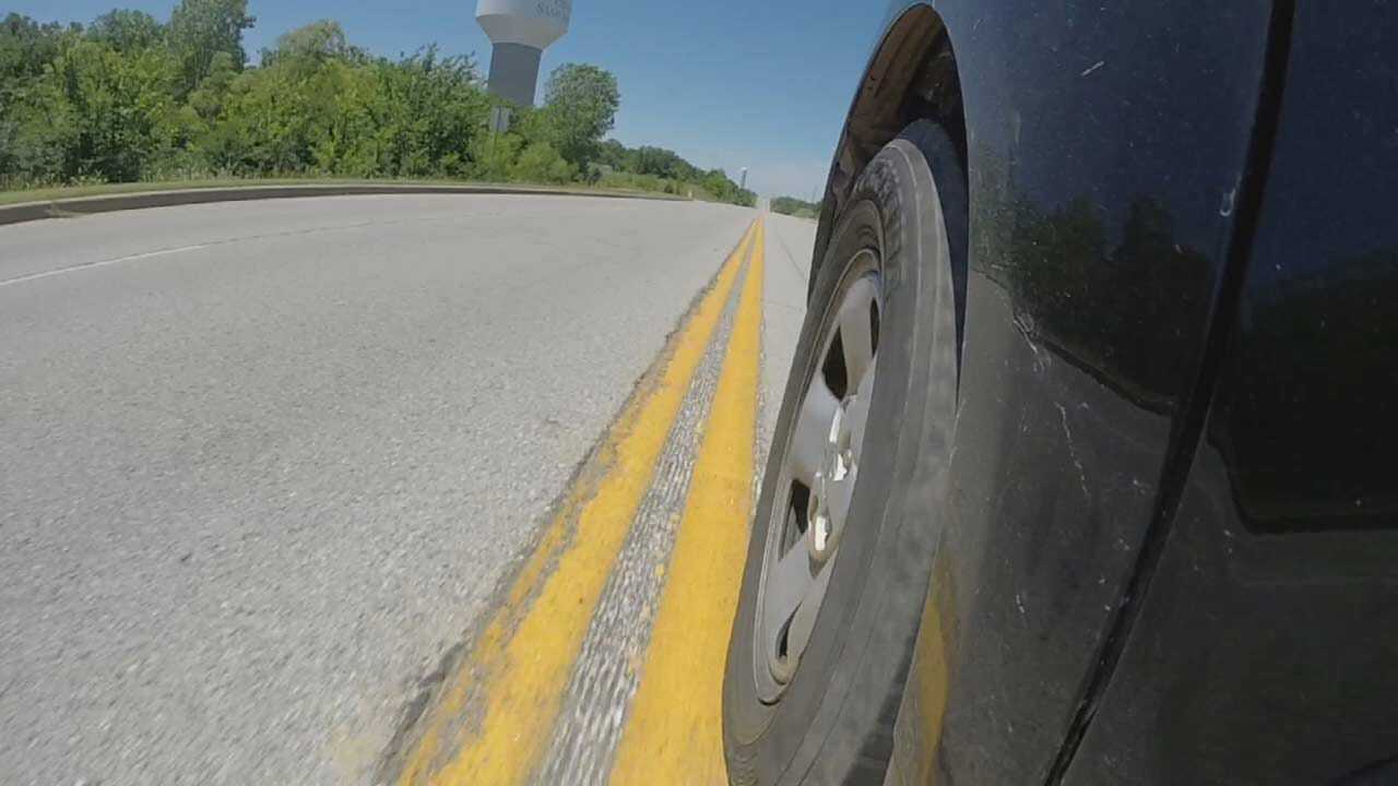City Hopes New 'Rumble Strips' Help Save Lives In Sand Springs