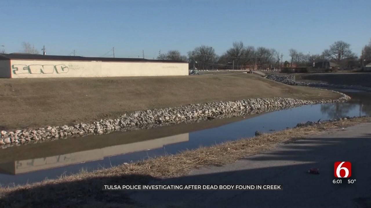 Body Pulled From Tulsa Creek By Authorities, Investigation Underway