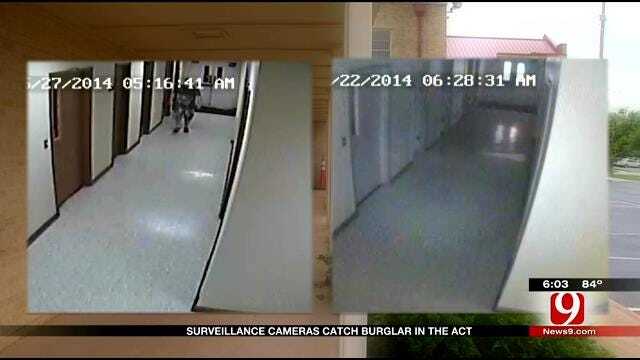 Surveillance Cameras Catch Church Thief In The Act