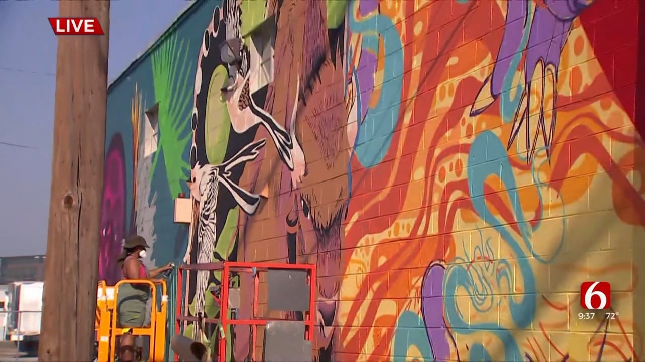Sunny Dayz Mural Festival To Brighten Tulsa's Pearl District This Weekend