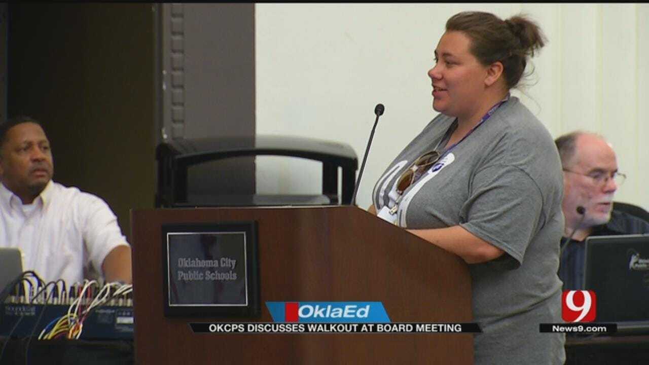 Some Teachers Ask OKCPS To Continue Walkout Participation